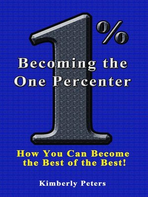 cover image of Becoming the One Percenter